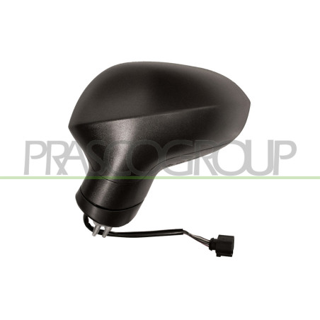 Rétroviseur manuel noir côté chauffeur