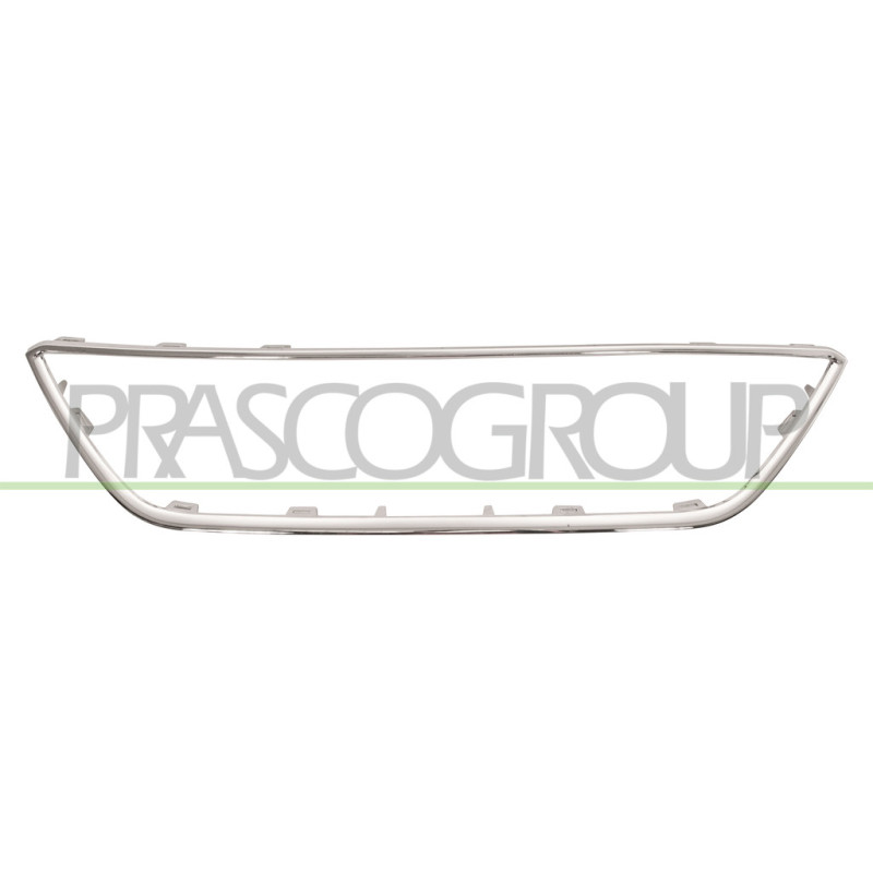 Moulure chrome de grille