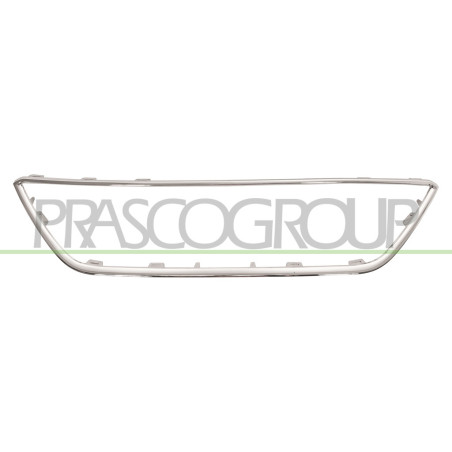 Moulure chrome de grille