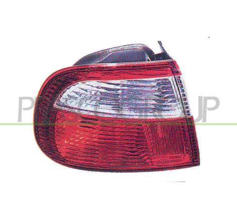 Feu d'aile arrière côté passager