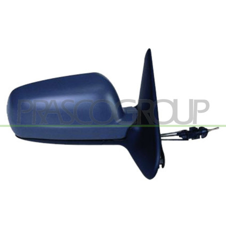 Rétroviseur manuel noir côté passager