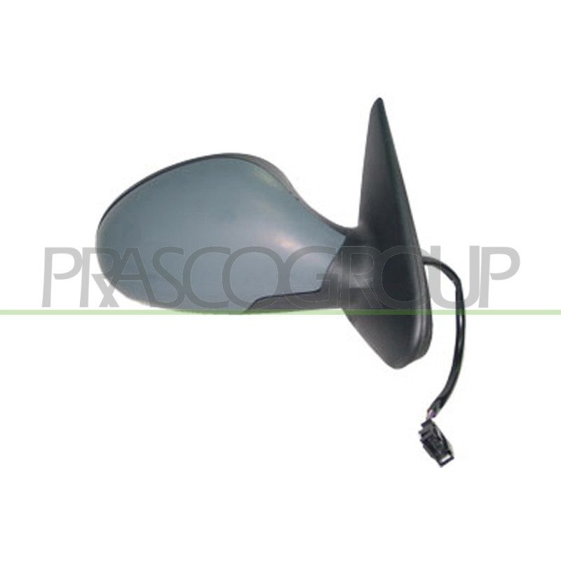 Rétroviseur électrique noir côté passager