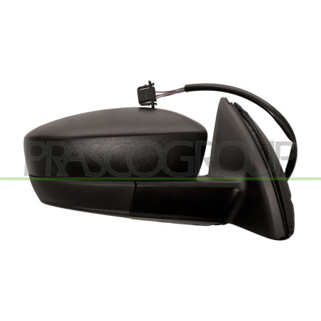 Rétroviseur électrique noir côté passager