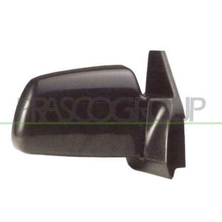 Rétroviseur manuel noir côté passager