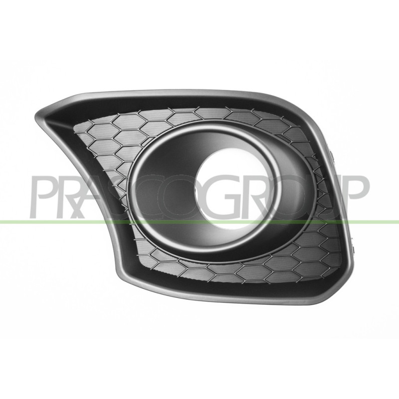 Grille noire de pare-chocs avant côté passager