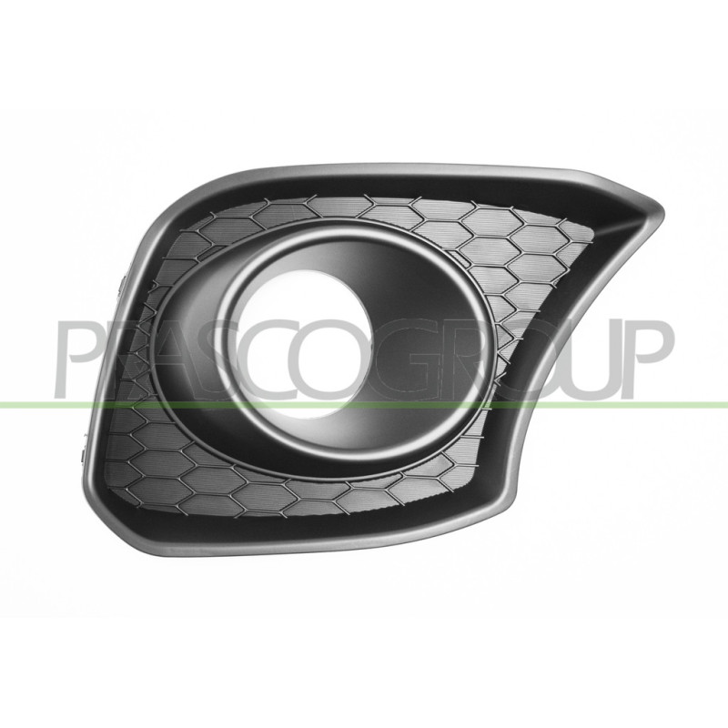 Grille noire de pare-chocs avant côté chauffeur