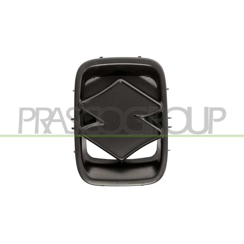 Grille de calandre avec emplacement pour sigle