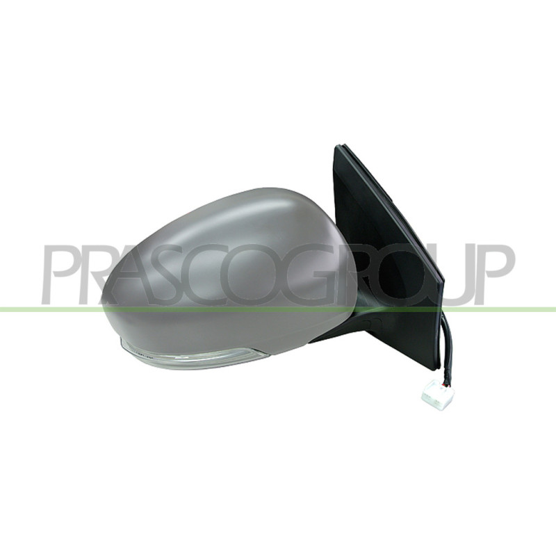 Rétroviseur électrique à peindre avec apprêt côté passager