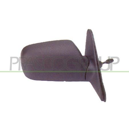 Rétroviseur manuel noir côté passager