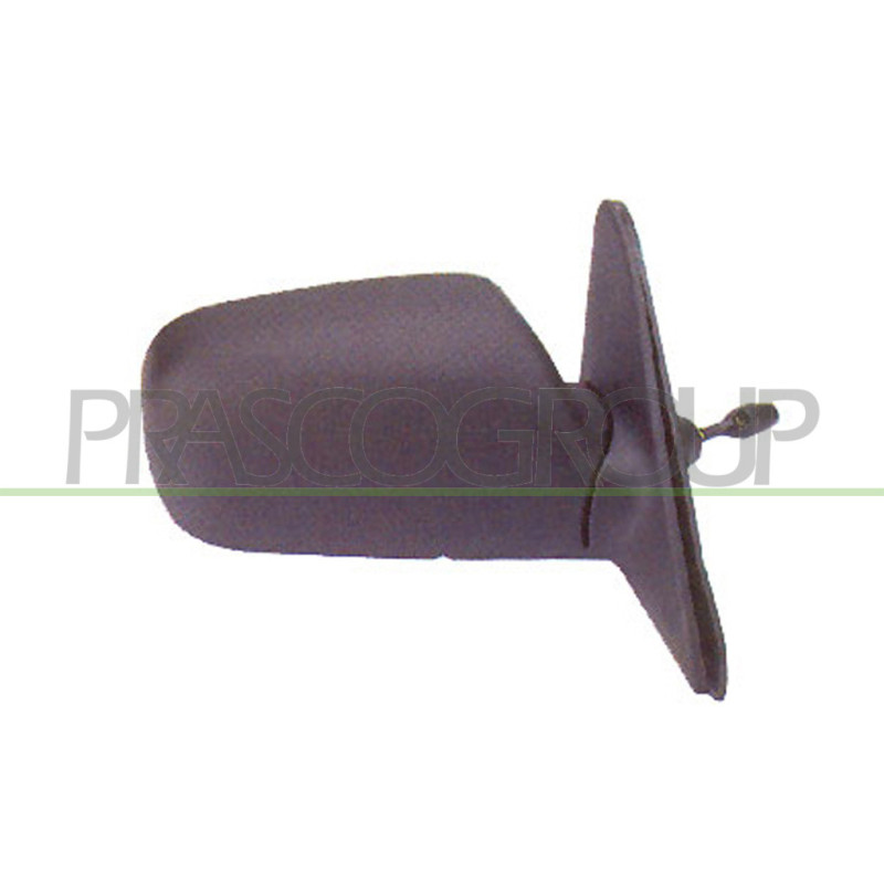 Rétroviseur manuel noir côté passager