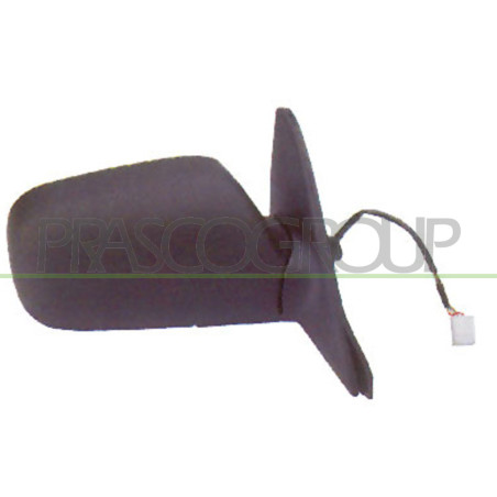 Rétroviseur électrique noir côté passager