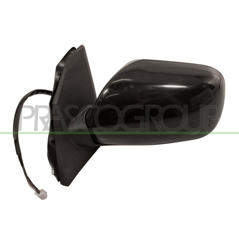 Rétroviseur électrique noir côté chauffeur