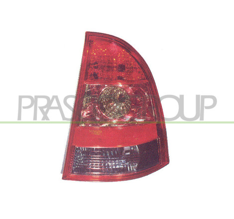 Feu d'aile arrière côté passager