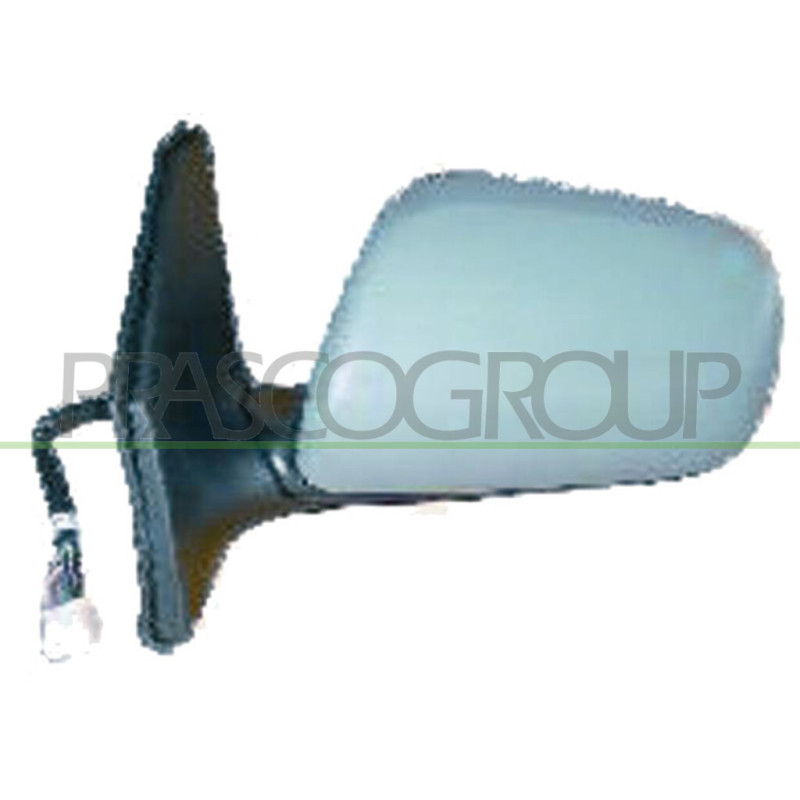 Rétroviseur électrique à peindre avec apprêt côté chauffeur