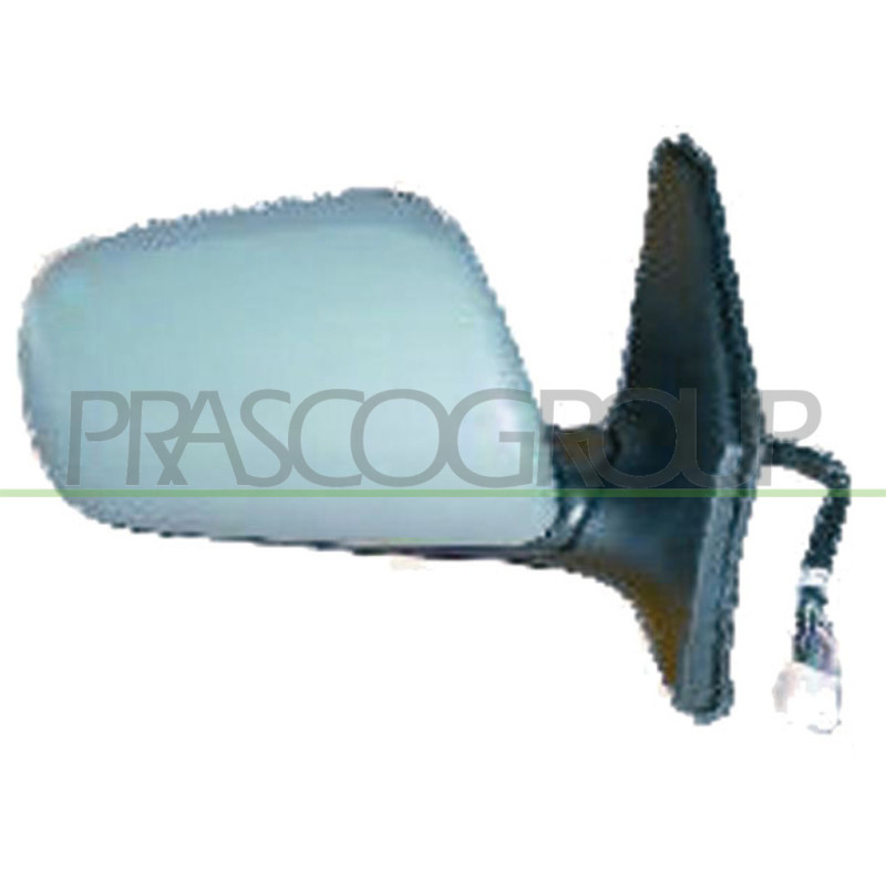 Rétroviseur électrique à peindre avec apprêt côté passager