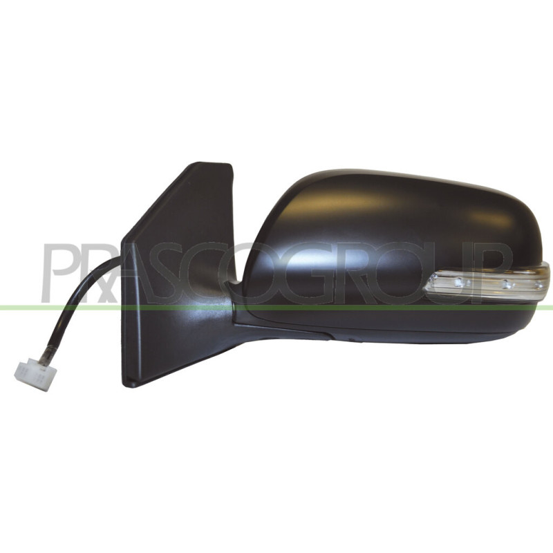 Rétroviseur électrique, rabattable électriquement, à peindre avec apprêt