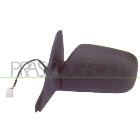 Rétroviseur électrique, rabattable électriquement, à peindre avec apprêt