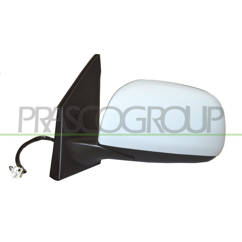 Rétroviseur électrique à peindre avec apprêt côté chauffeur