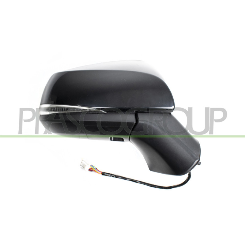 Rétroviseur électrique noir côté passager