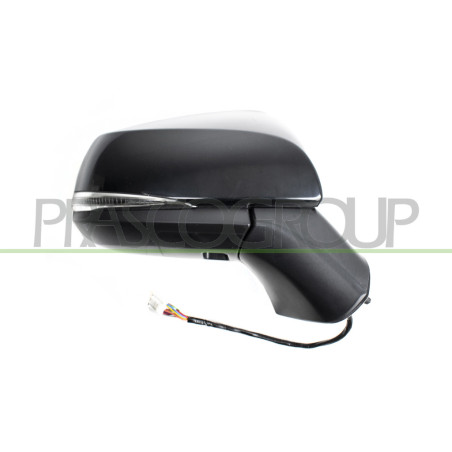 Rétroviseur électrique noir côté passager