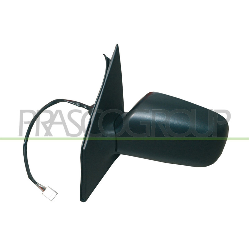 Rétroviseur électrique noir côté chauffeur