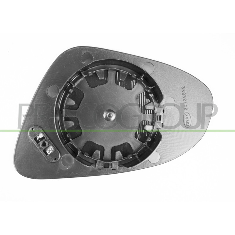 Glace de rétroviseur côté passager