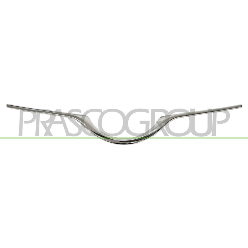 Moulure chrome de grille de calandre