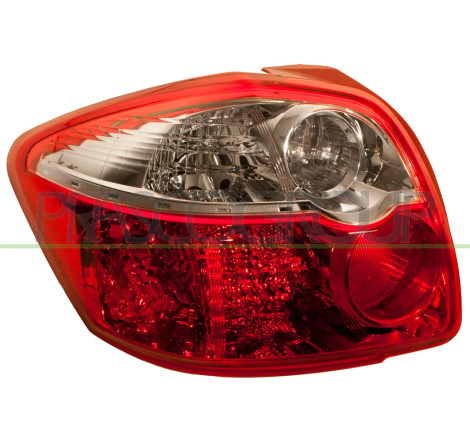 Feu d'aile arrière côté chauffeur