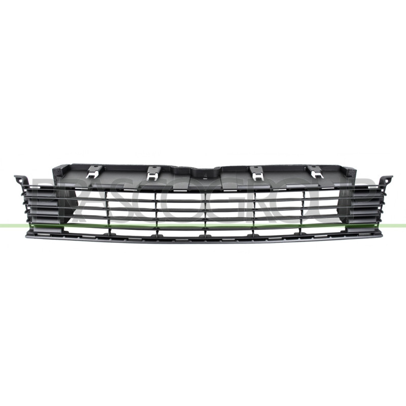 Grille centrale noire de pare-chocs avant