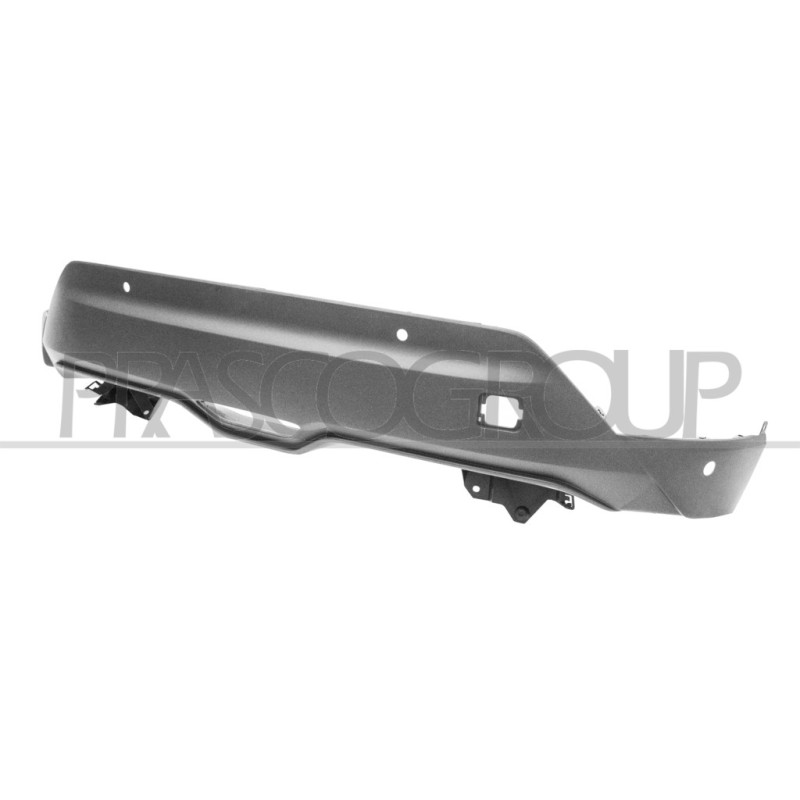 Pare-chocs arrière inférieur noir