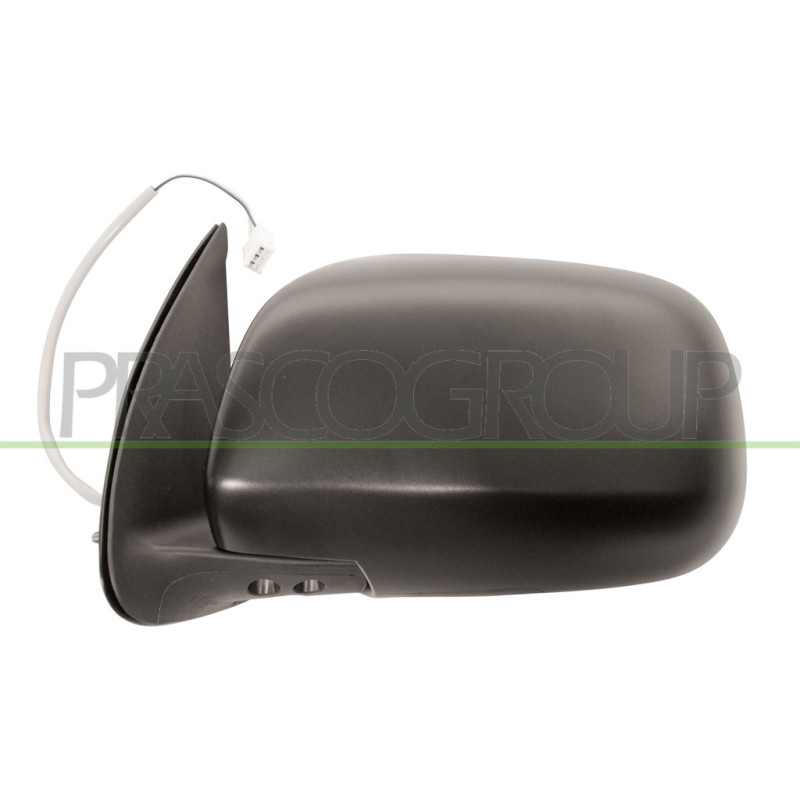 Rétroviseur électrique noir côté chauffeur
