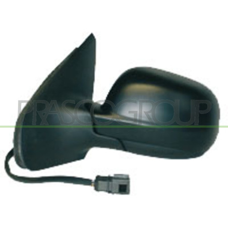 Rétroviseur électrique noir côté chauffeur