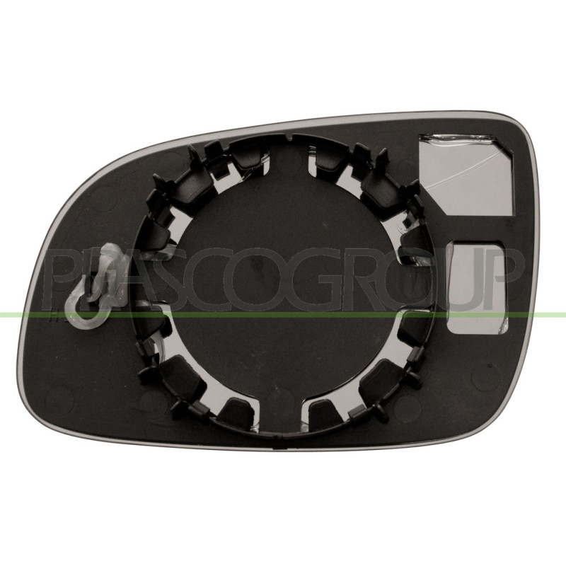 Glace de rétroviseur côté passager