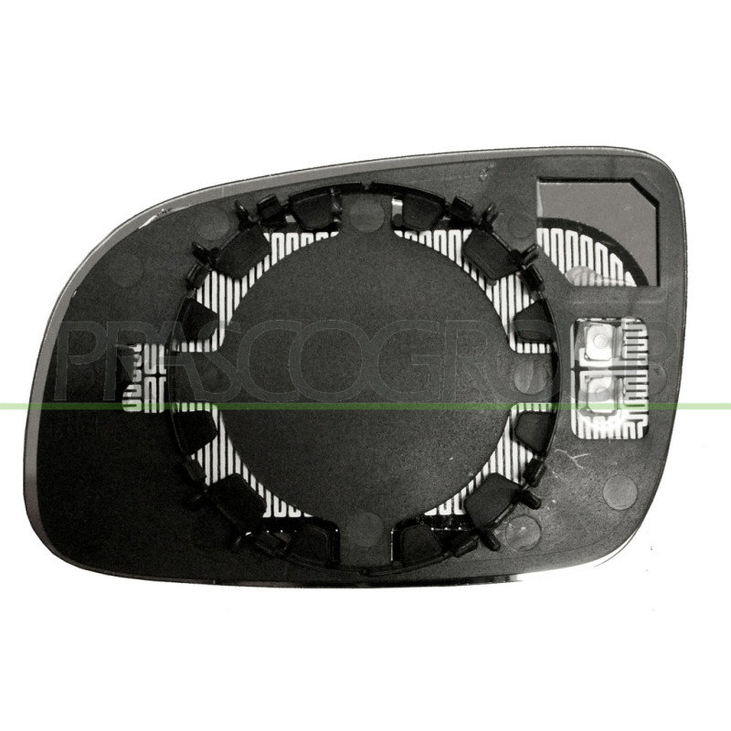 Glace de rétroviseur côté passager