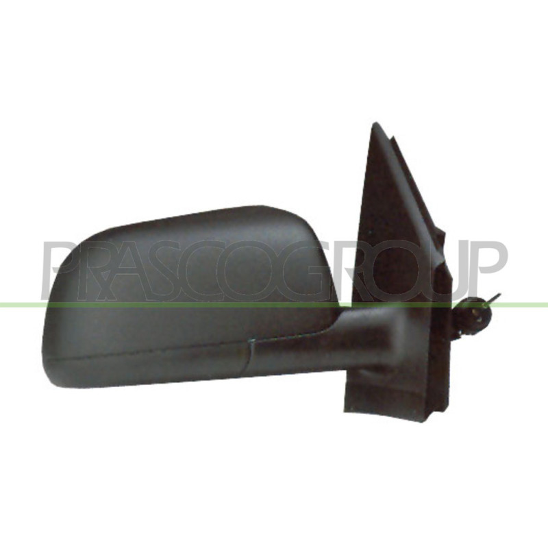 Rétroviseur manuel noir côté passager
