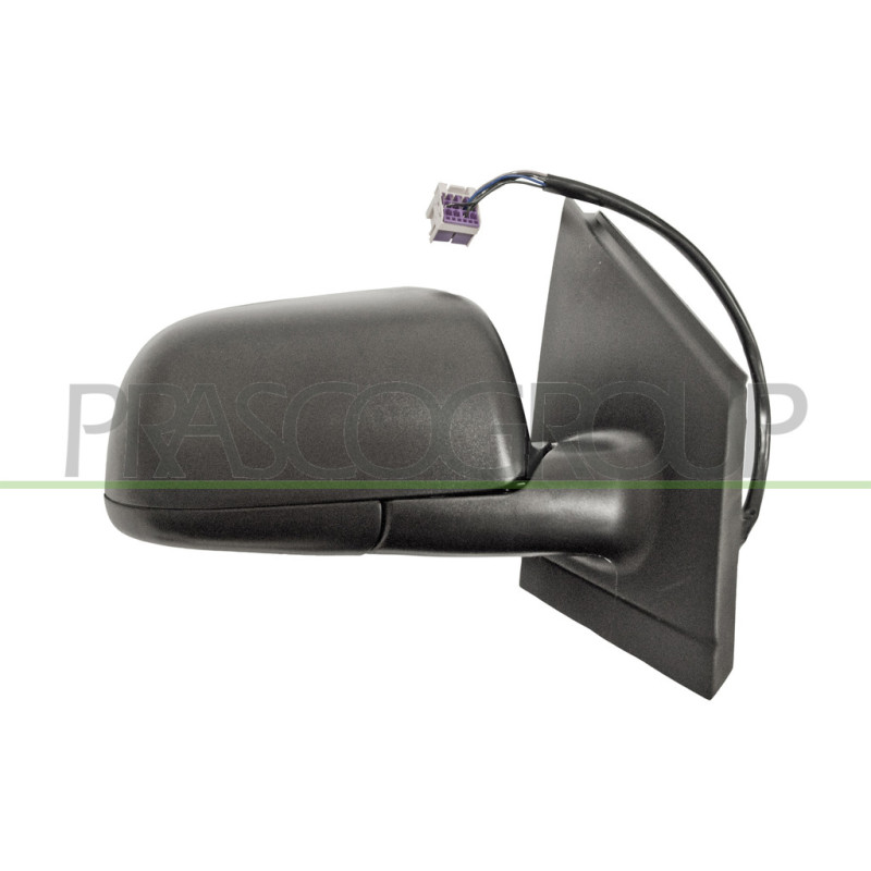 Rétroviseur électrique noir côté passager