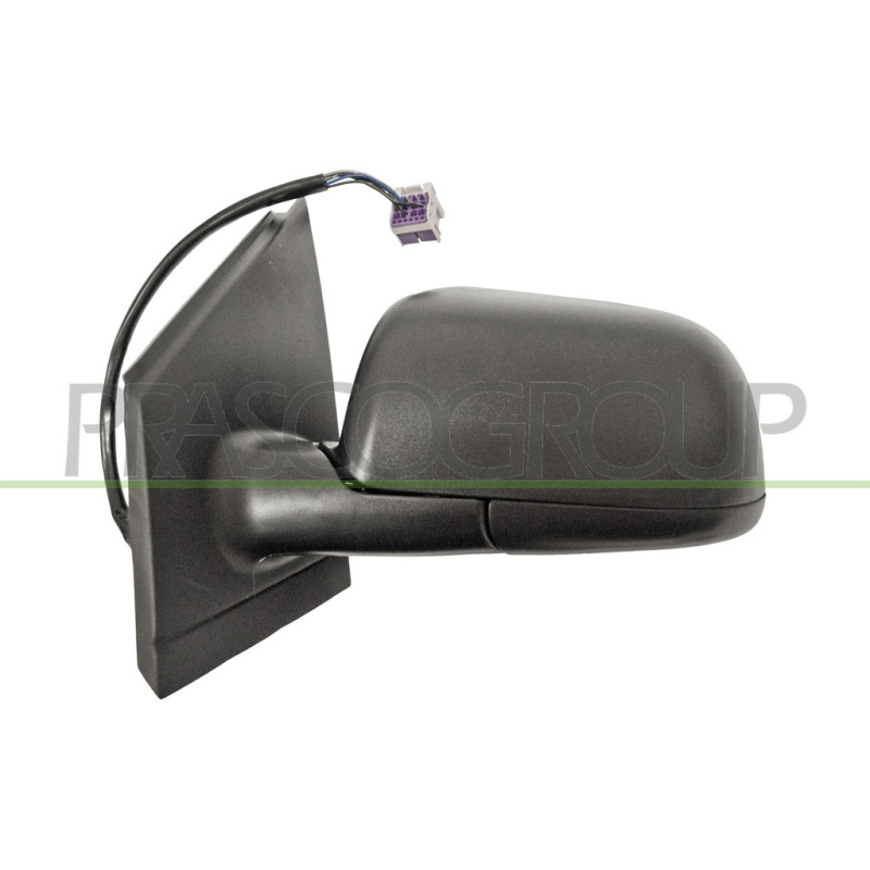 Rétroviseur électrique noir côté chauffeur