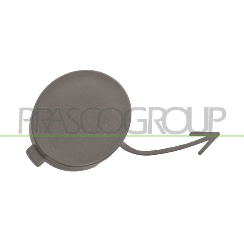 Cache crochet de pare-chocs avant