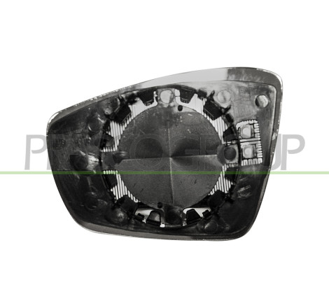 Glace de rétroviseur côté passager