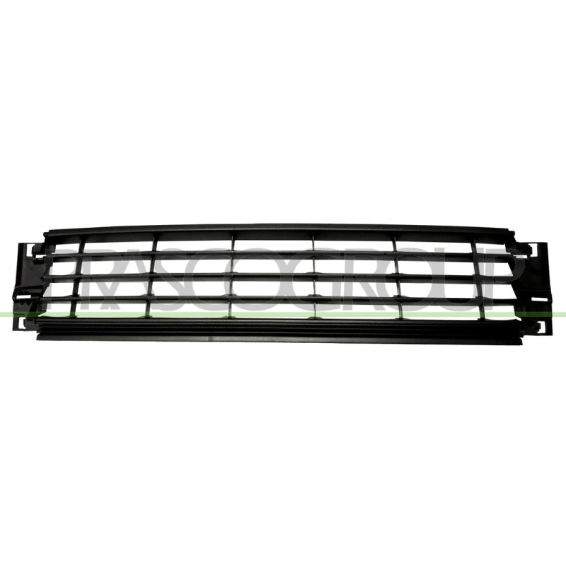 Grille centrale noir de pare-chocs avant