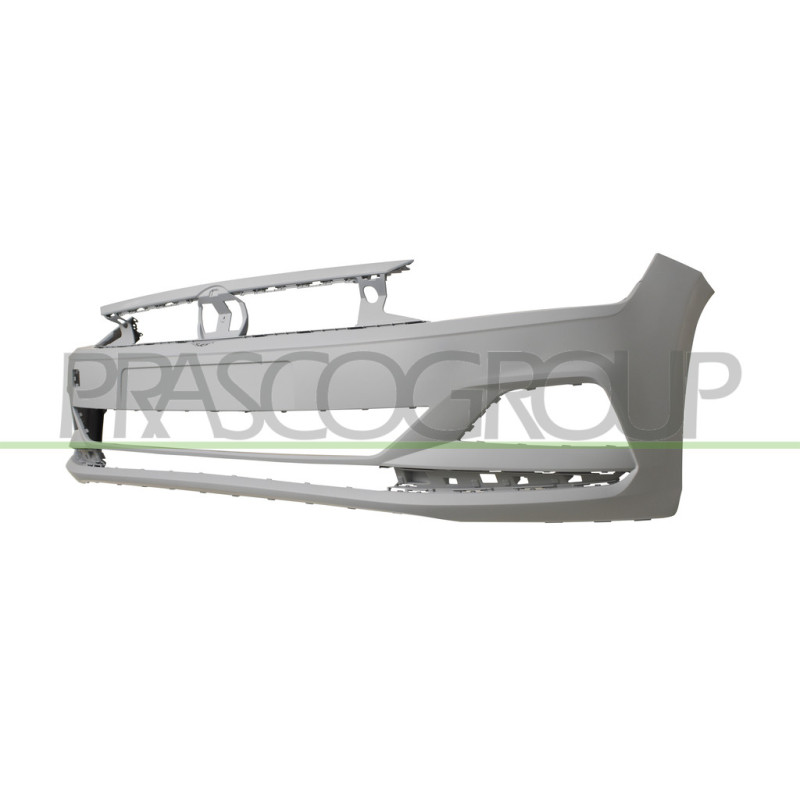 Pare-chocs avant à peindre avec apprêt avec empreinte radar