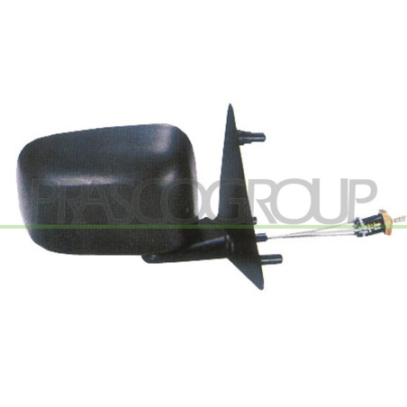 Rétroviseur manuel noir côté passager