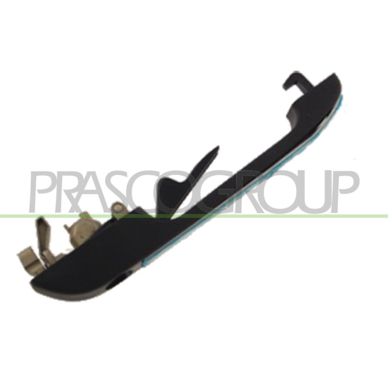 Poignée extérieure noir de porte avant côté chauffeur