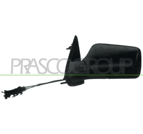 Rétroviseur manuel noir côté chauffeur