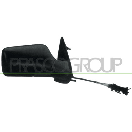 Rétroviseur manuel noir côté passager