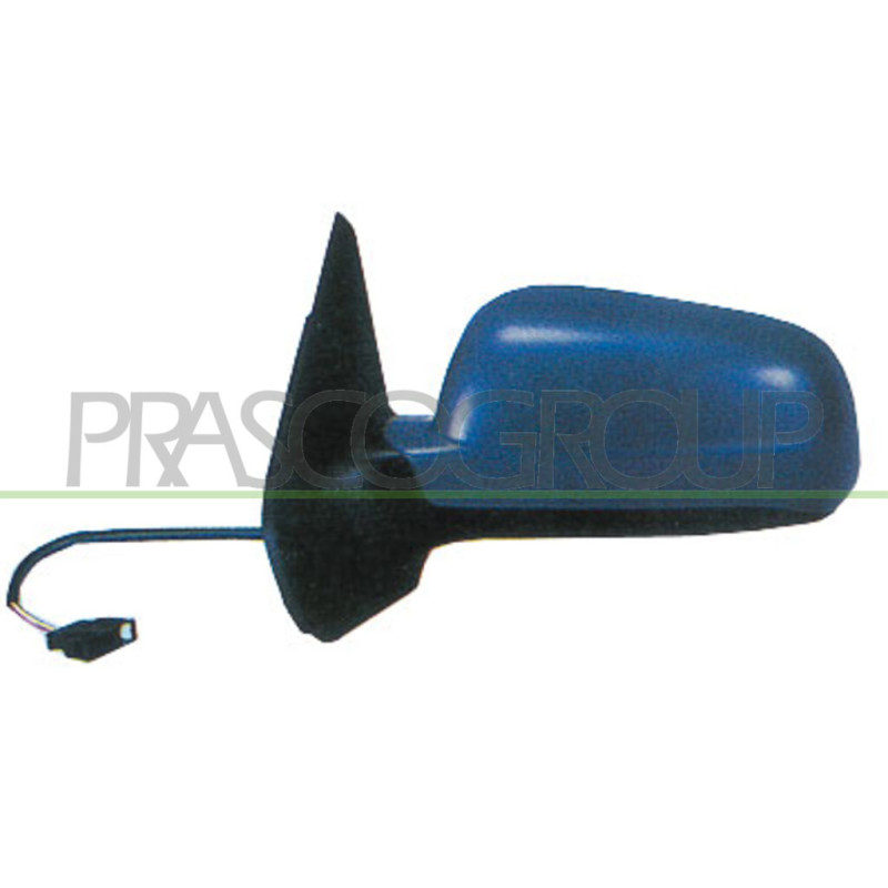 Rétroviseur électrique à peindre avec apprêt côté chauffeur