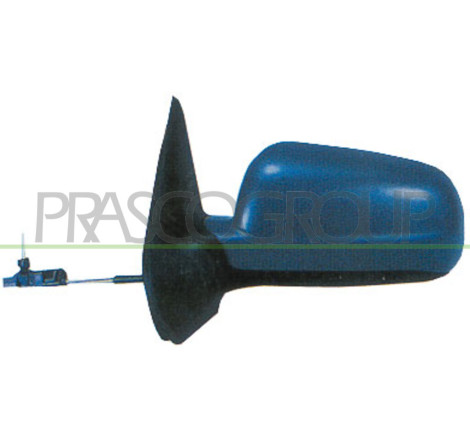 Rétroviseur manuel noir côté chauffeur