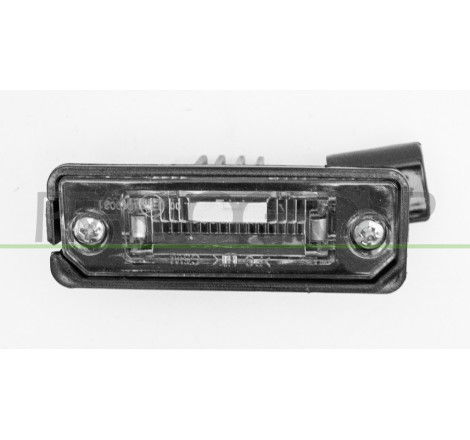 Feu de plaque de police arrière