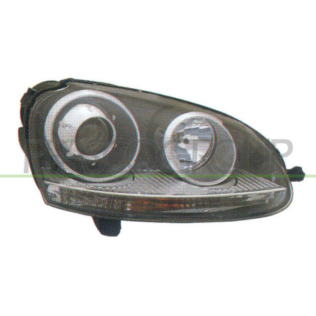 Phare Gauche Xenon D2S+H7 Electrique Avec Moteur