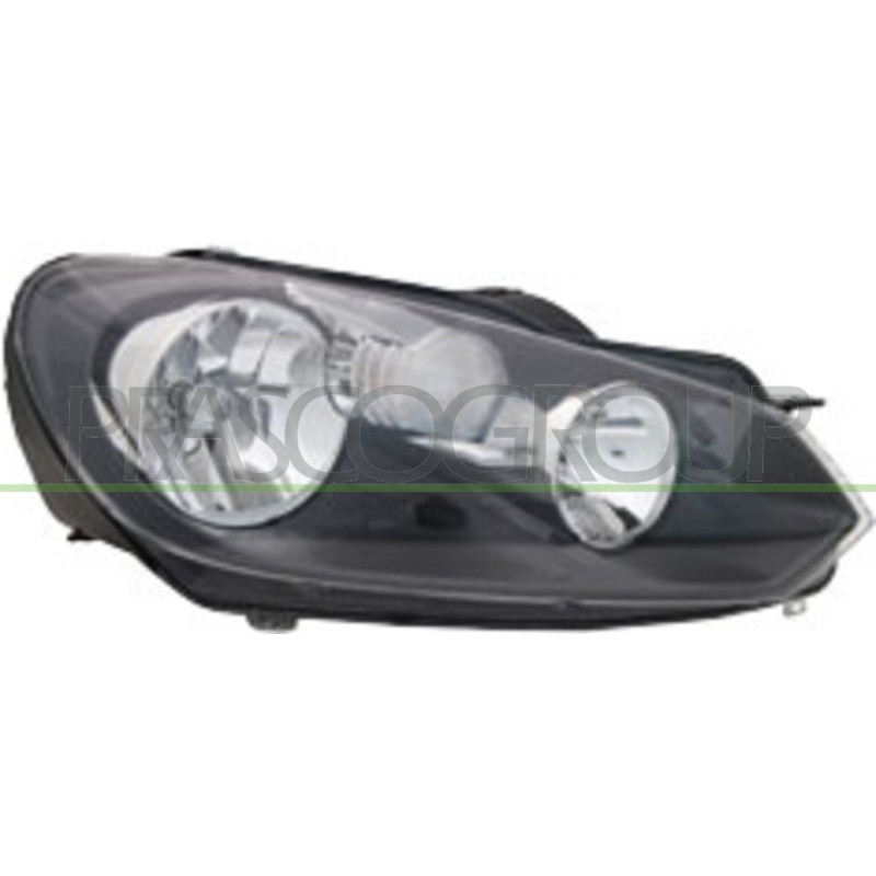 Phare Droit H7+H15 Electrique Avec Moteur